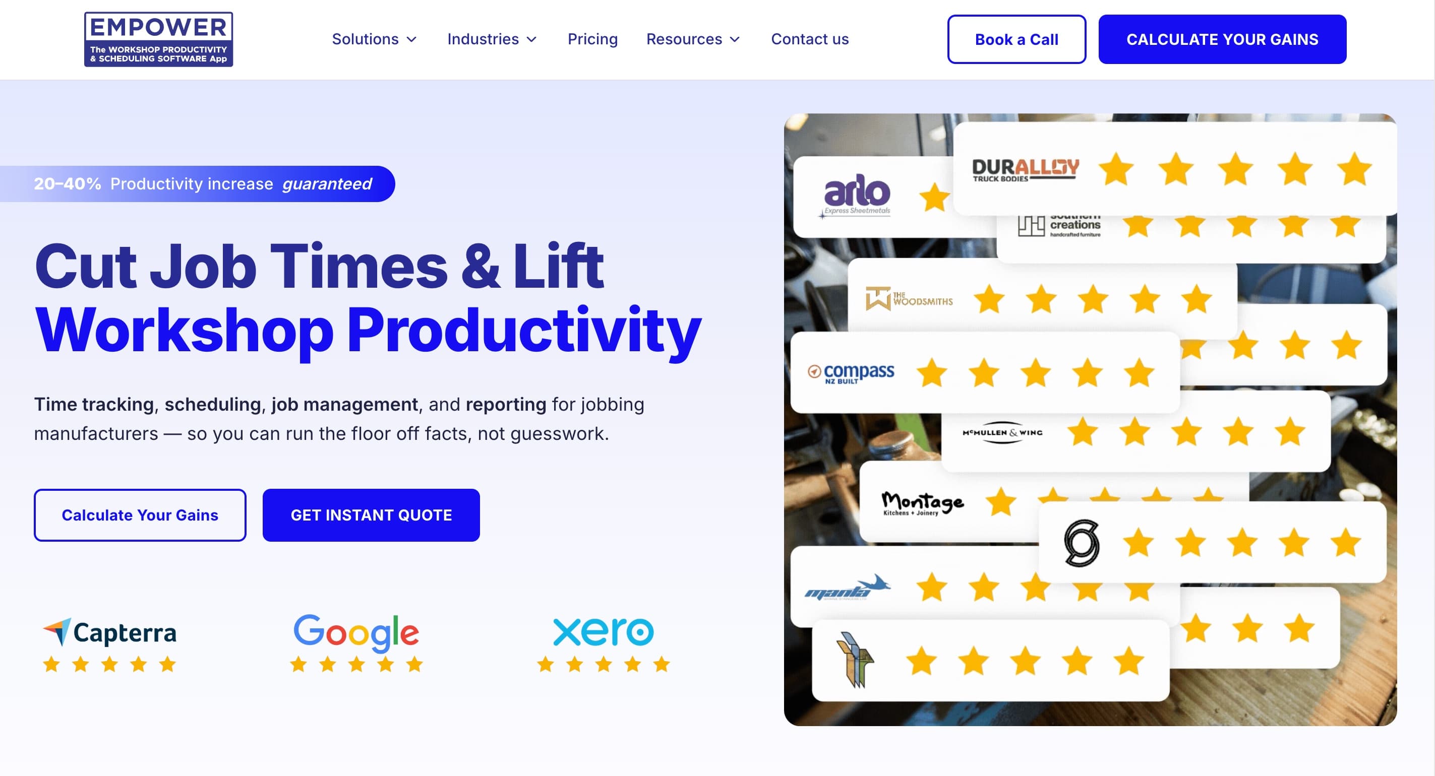 Empower Software website