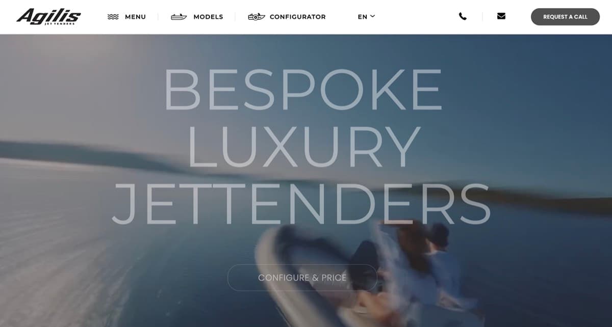 Agilis Jettenders website