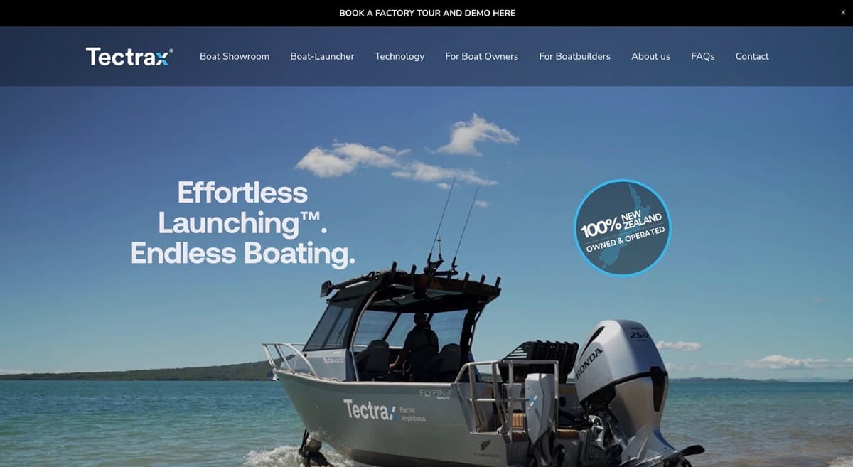 Tectrax website