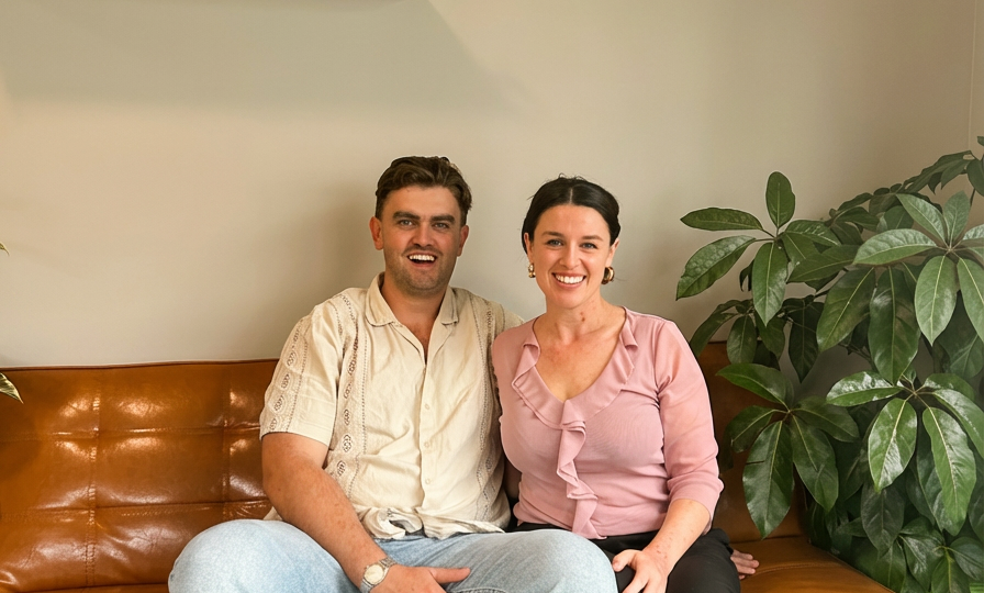 Louis Wilks and Steph Kingsford — Owners of King Tide Marketing